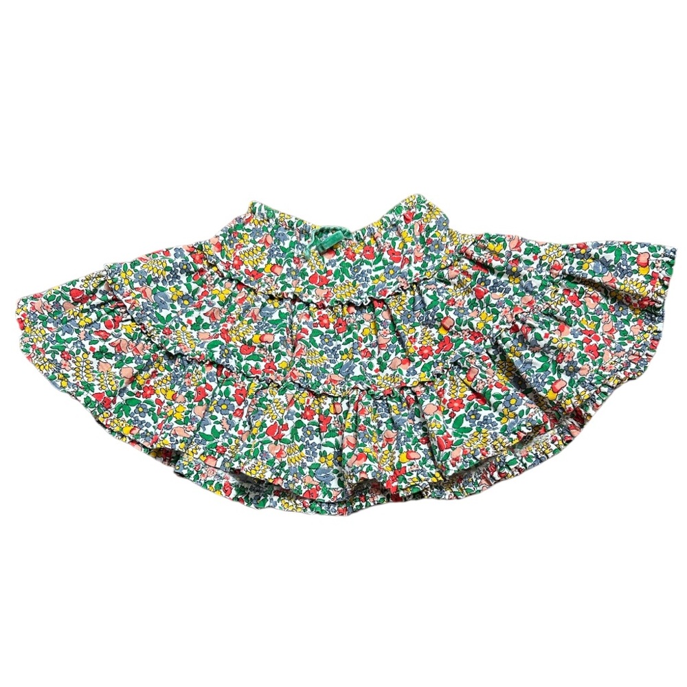 Mini Boden Sz 3–4/104 liberty floral Corduroy Skirt